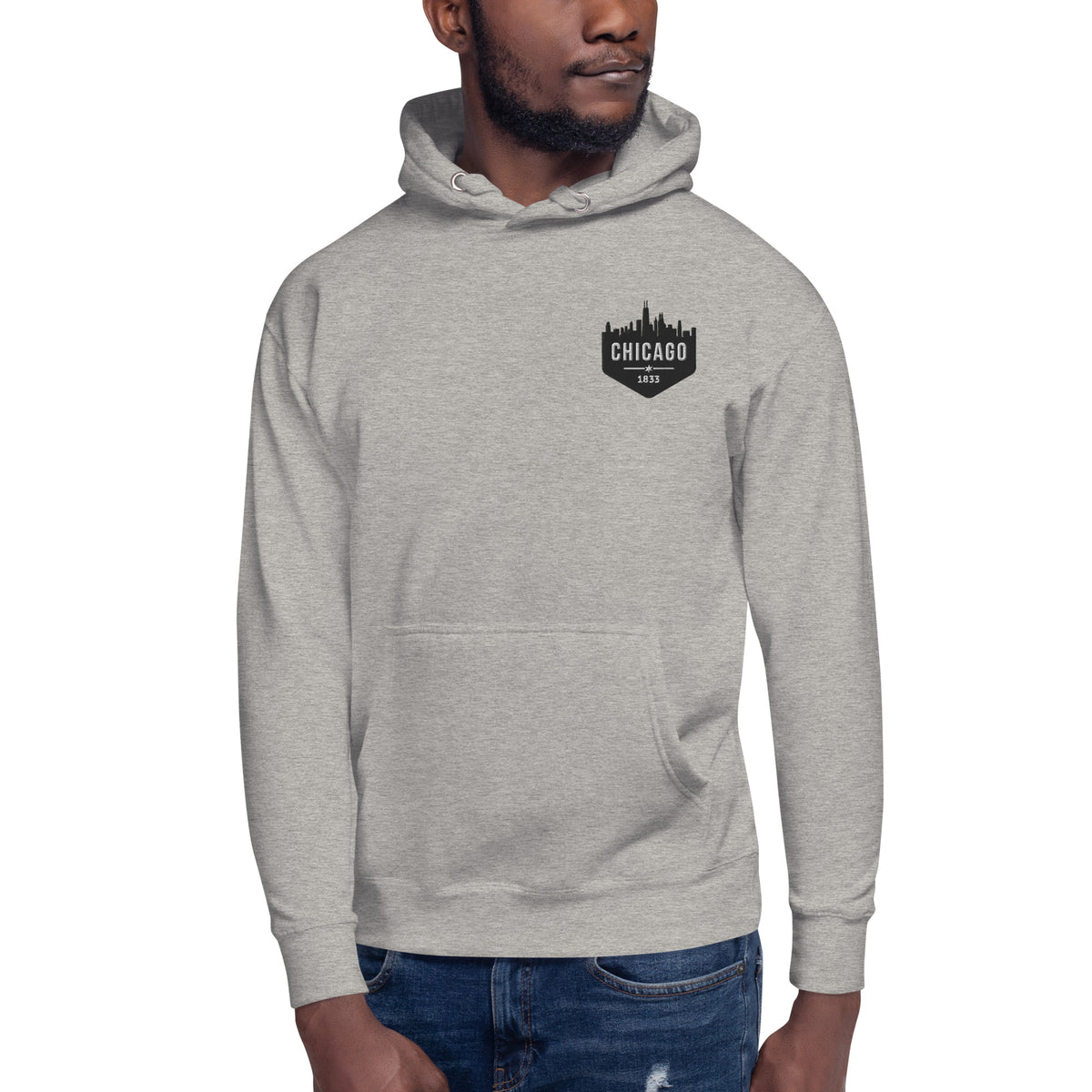 Men's Hoodie | Embroidered Chicago White Sox Theme Patch